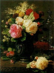 Still Life With Roses by Jean-Baptiste Robie