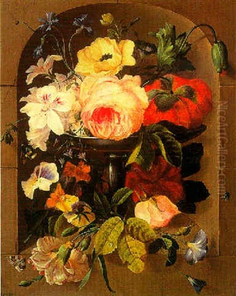Fleurs Dans Une Niche - view 1