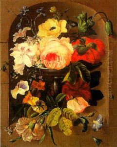 Fleurs Dans Une Niche Fleurs Dans Une Niche