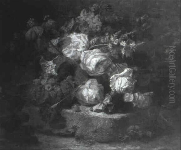 Bouquet De Fleurs Avec Framboises - view 1