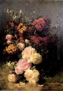 Bouquet De Fleurs Au Bord De L'eau