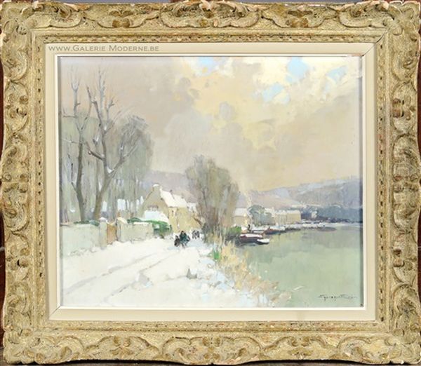 Neige A Bougival - view 1