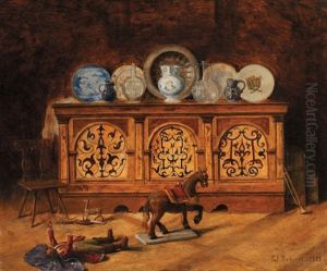 Les Jouets Dans La Salle A Manger by Paul Gustave Robinet