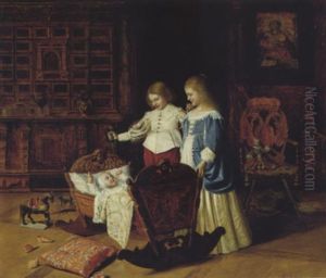 La Chambre Des Enfants by Paul Gustave Robinet