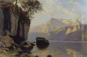 Vierwaldstattersee Mit Blick Auf Urirotstock