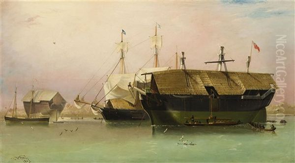 Unloading The Cargo Ship - view 1