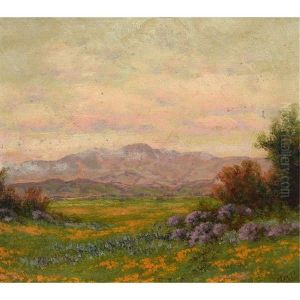 Mt. Hamilton From San Jose by Charles Dorman Robinson