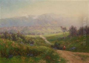 Spring Morning In The Santa Ynez Mountains, Santa Barbara County, California by Charles Dorman Robinson