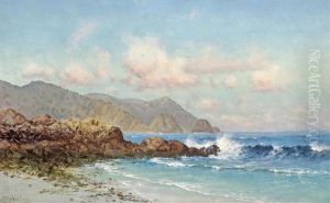 A Coastal View by Charles Dorman Robinson