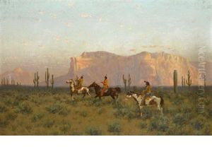 Indians In The Desert by Charles Dorman Robinson