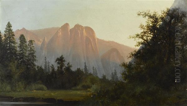 Three Sisters, Yosemite Valley - view 1