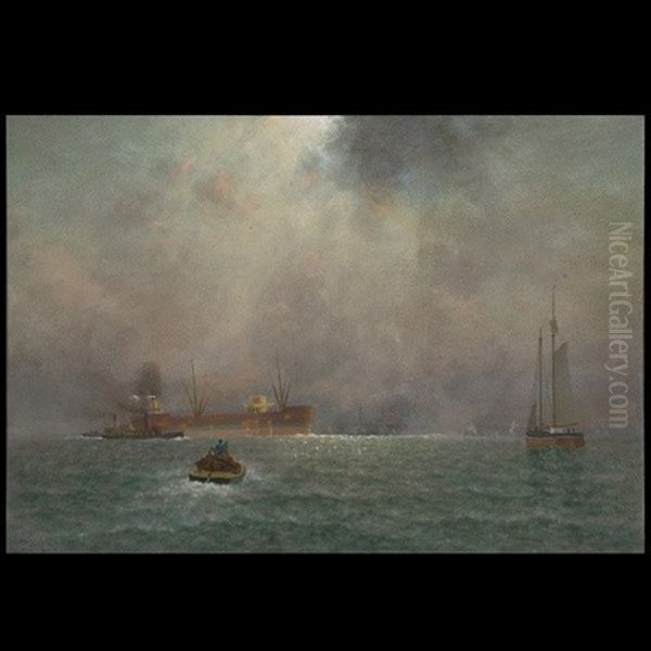 Foggy Morning On San Francisco Bay - view 1