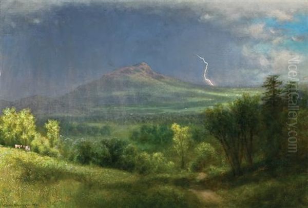 Owl's Head In Storm In Vermont - view 1