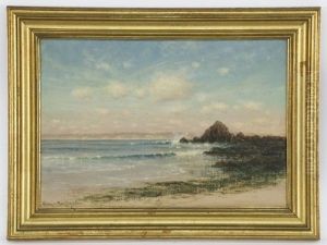 Shore Of Monterey, California by Charles Dorman Robinson