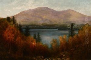 Indian Summer At Lake Arrowhead California, Autumn Foliage In California