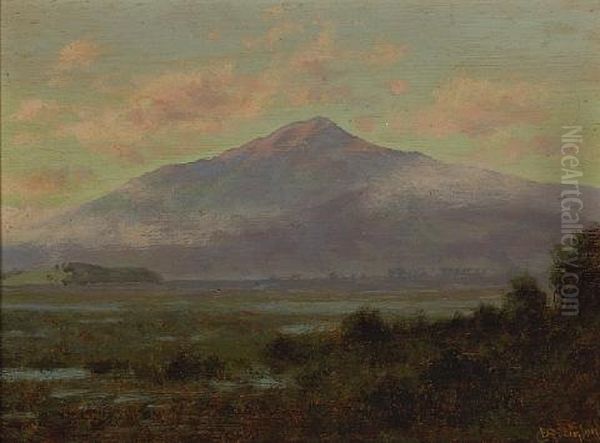 Mount Tamalpais From Greenbrae, Marin County - view 1