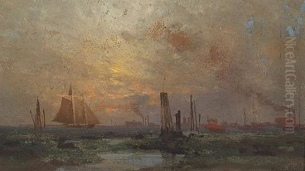 Oakland Estuary - view 1