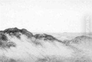 Ocean Beach, Flowering Dunes by Charles Dorman Robinson