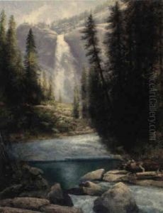 Nevada Falls, Yosemite by Charles Dorman Robinson