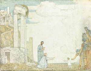 The Little Child Found by Frederic Cayley Robinson