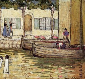 Szene Aus Holland by Frederic Cayley Robinson