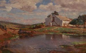 The Dam, Vredenburg by George Crosland Robinson