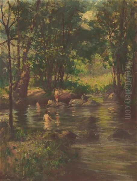 A Day Of Swimming Along The River - view 1