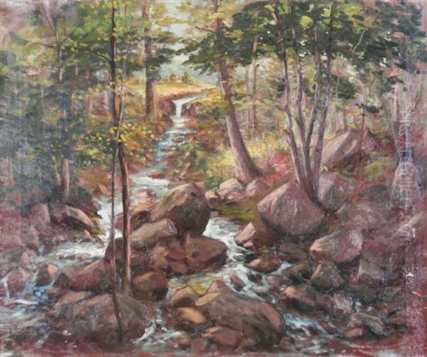 Landscape With Stream - view 1