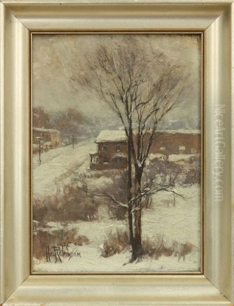 Winter Street Scene - view 1