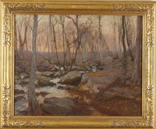 Autumn Twilight, Connecticut - view 1
