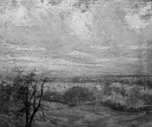 The Valley Below - A Springtime Landscape