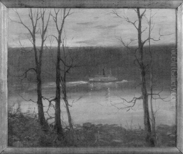 Twilight On The Hudson - view 1