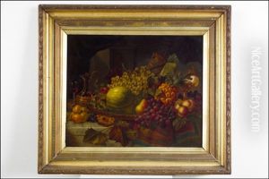 Hedelmaasetelma (stilleben Med Frukt) by Henry (John Henry) Robinson