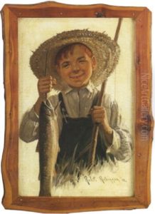Country Boy And The Fish by Robert Byron Robinson