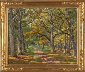 Wooded Path by Theodore Robinson