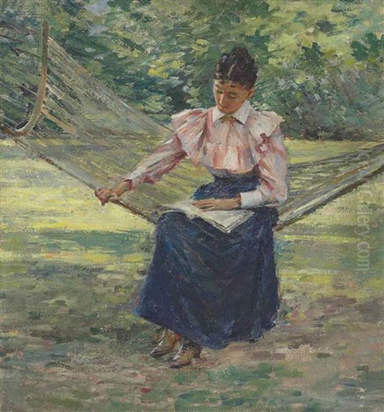 Girl In Hammock - view 1