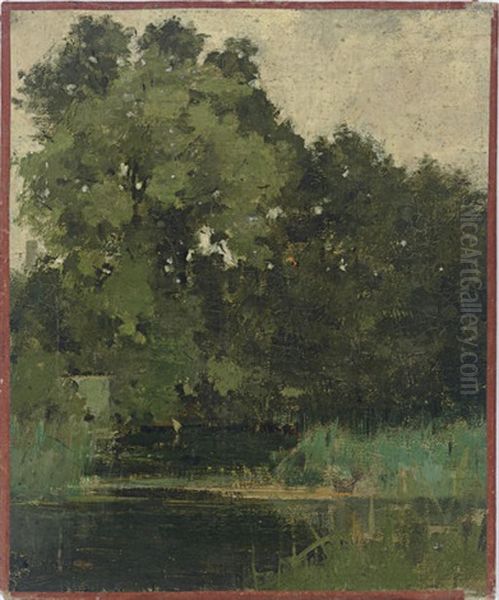 Pond (study) - view 1