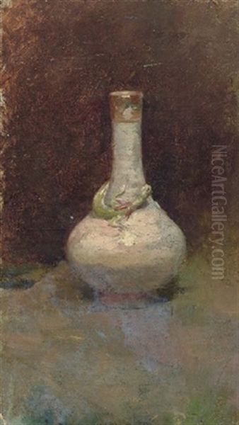 A Vase With A Lizard And Other Oil Sketches (25 Works) - view 1