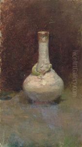 A Vase With A Lizard And Other Oil Sketches (25 Works) A Vase With A Lizard And Other Oil Sketches (25 Works)