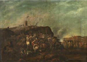 Choc De Cavalerie by Karl Ludwig Born