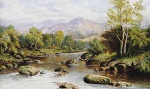 The Vale Of Festiniog by Thomas Harris Robinson