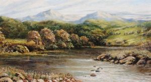 Welsh Mountain by Thomas Harris Robinson