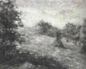 Field Of Grain by Thomas Harris Robinson