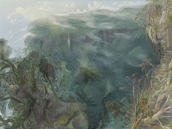 Landscape With Veiled Mountains - view 1
