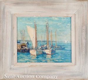 Sailboats, Biloxi, Mississippi by William S. Robinson