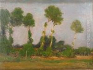 Etaples, France (swaying Trees) by William S. Robinson