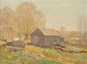 Springtime At The Farm by William S. Robinson