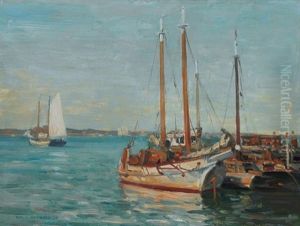 Biloxi Harbor by William S. Robinson