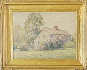 Landscape With Saltbox by William S. Robinson