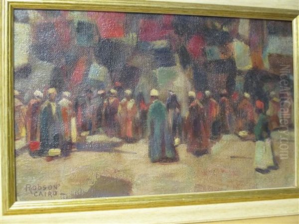 In The Carpet Bazaar, Cairo - view 1